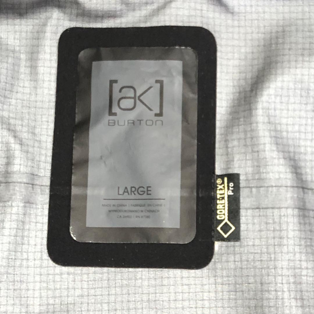 Burton AK Hover ジャケット L GORE-TEX PRO rtg