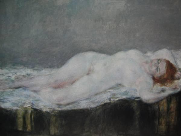 伊藤　清永、オランダの裸婦、希少画集画、新品額装付