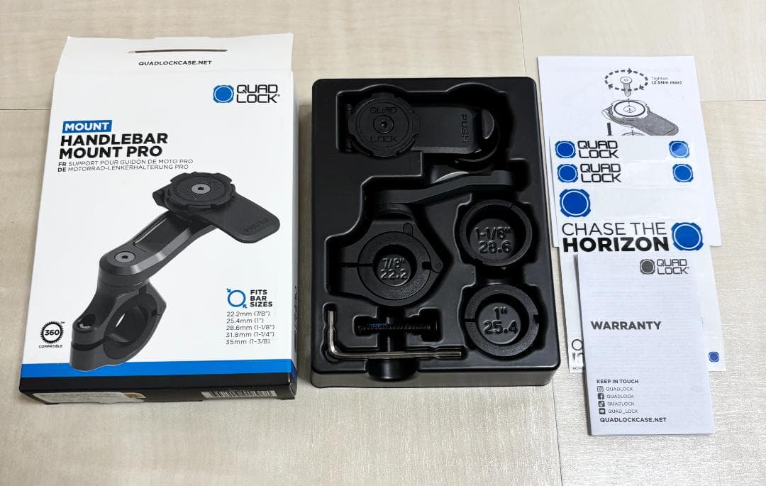 QUAD LOCK ハンドルバーマウントプロ