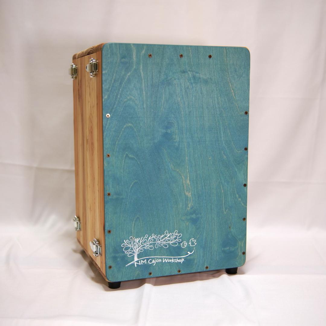 組み立て式・折りたたみ　旅するカホン Maletin Ligero 杉