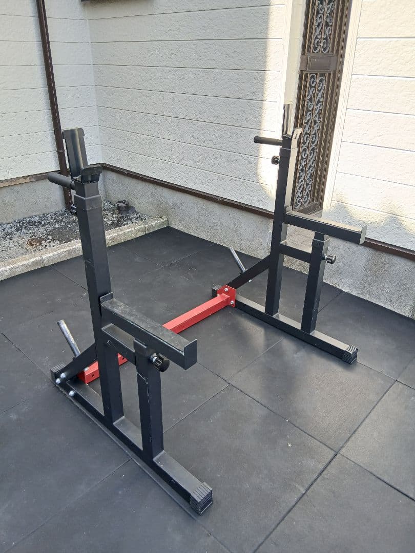 GronG バーベルスタンド ベンチプレスラック スクワットラック