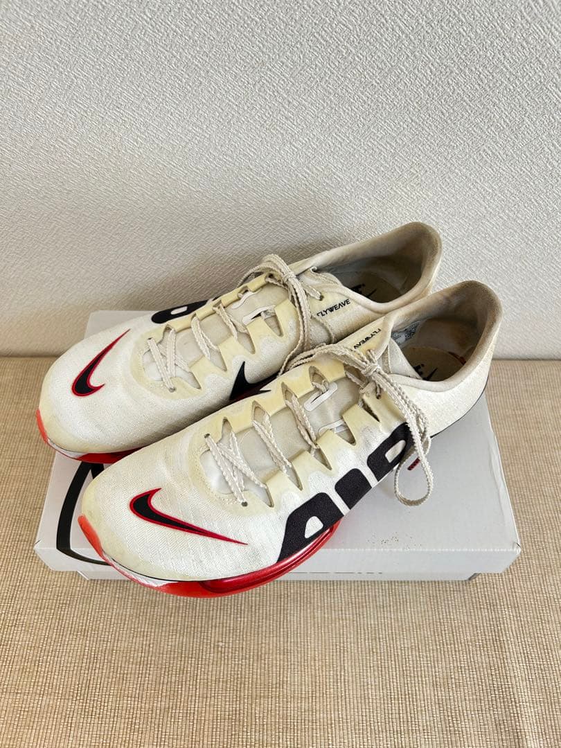 Nike AIR ZOOM MAXFLY マックスフライ 白モアテン27.0cm