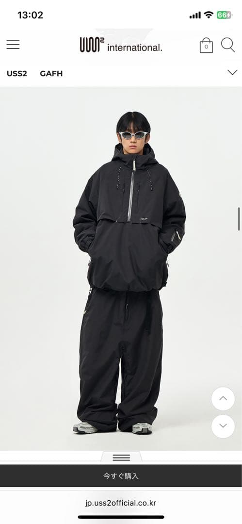 新品　USS2 大人気　25/26モデル　スノーボード　ウェア　上下セット　XL