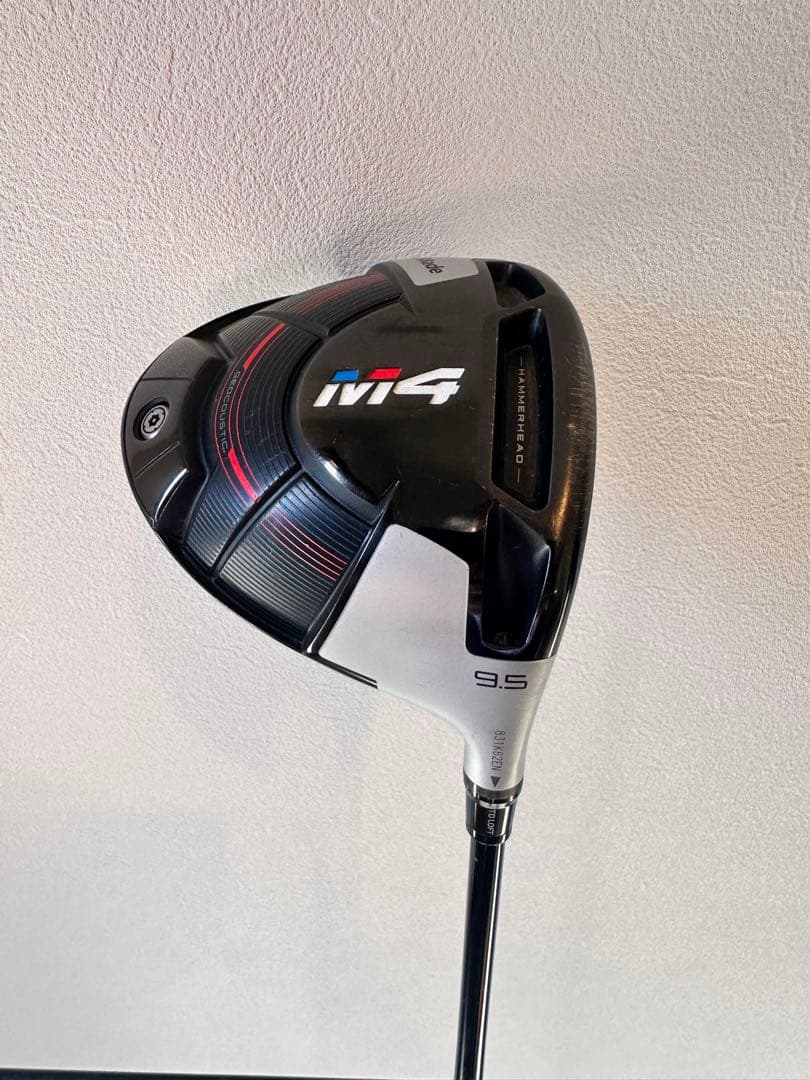 グリップ交換済 テーラーメイド M4 ドライバー 9.5度 シャフトS