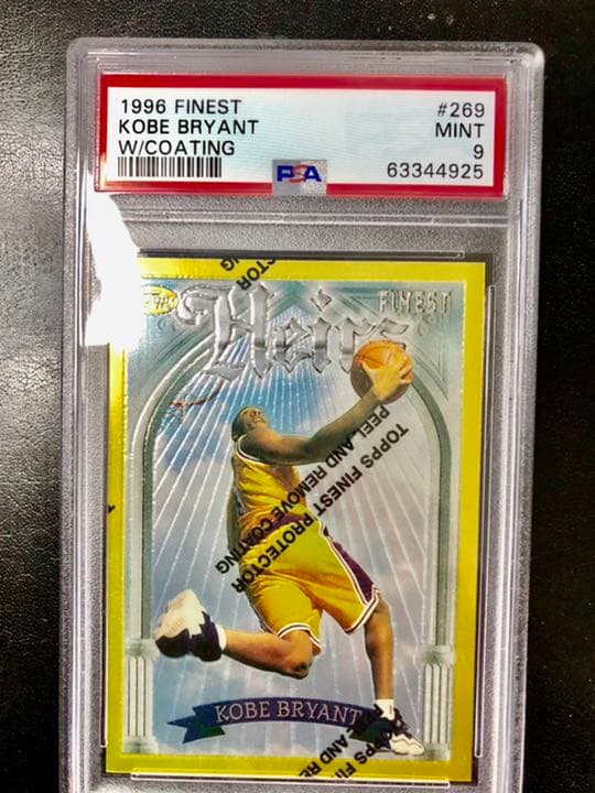 コービーブライアント　レア　ルーキーカード PSA鑑定９