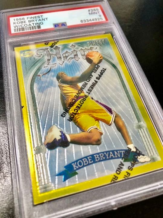 コービーブライアント　レア　ルーキーカード PSA鑑定９