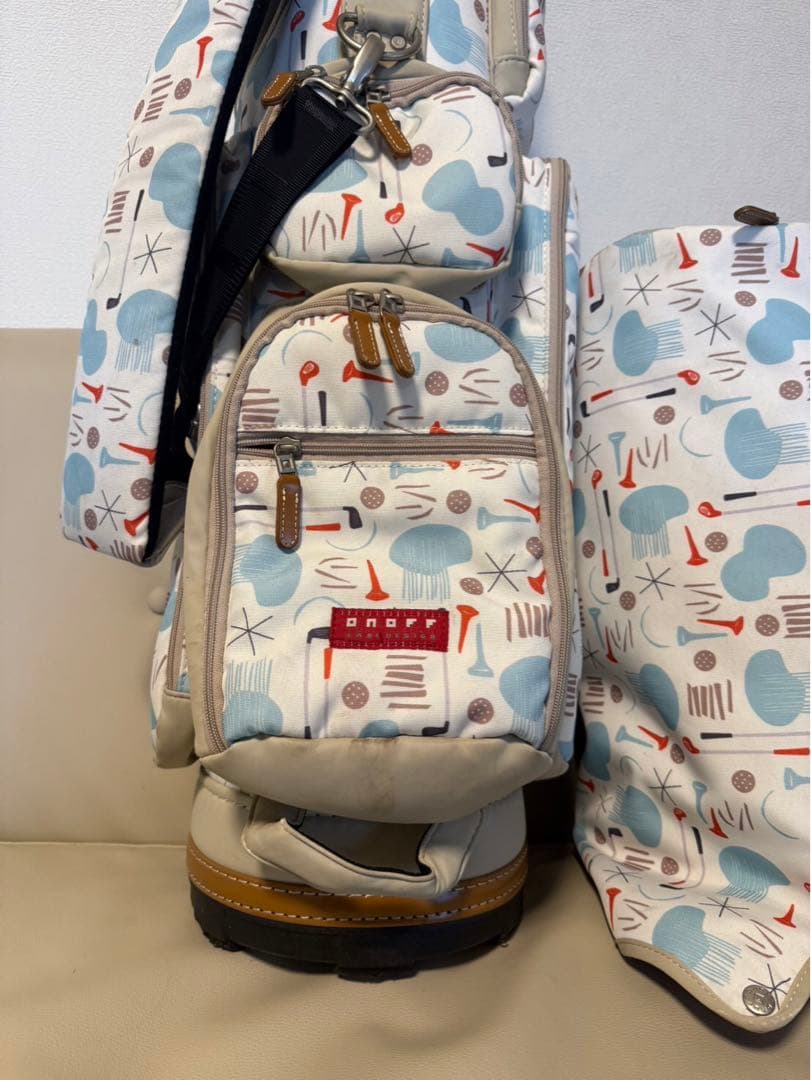 【送料込み】廃盤希少品　オノフ　キャディバッグ レディース　数量限定品