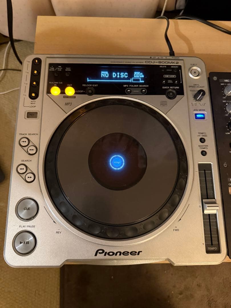 pioneer CDJ800mk2×2.DJM-400セット