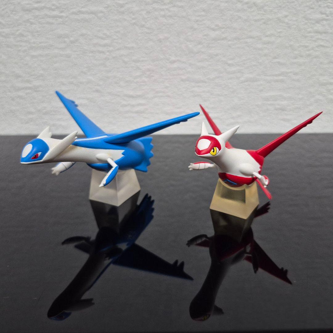 海外版ポケモン スケールワールド ラティアス、ラティオス 2体セット