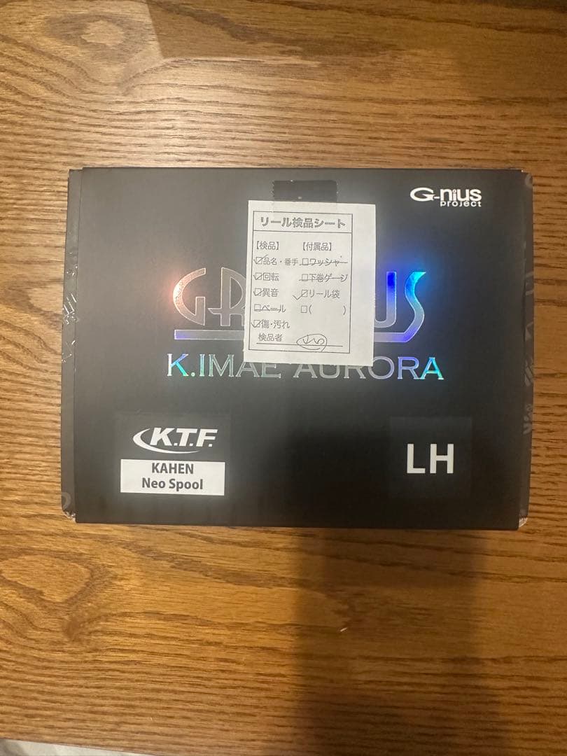 新品未使用　グラビアス オーロラ KTFリミテッド　NEOマットブラック LH
