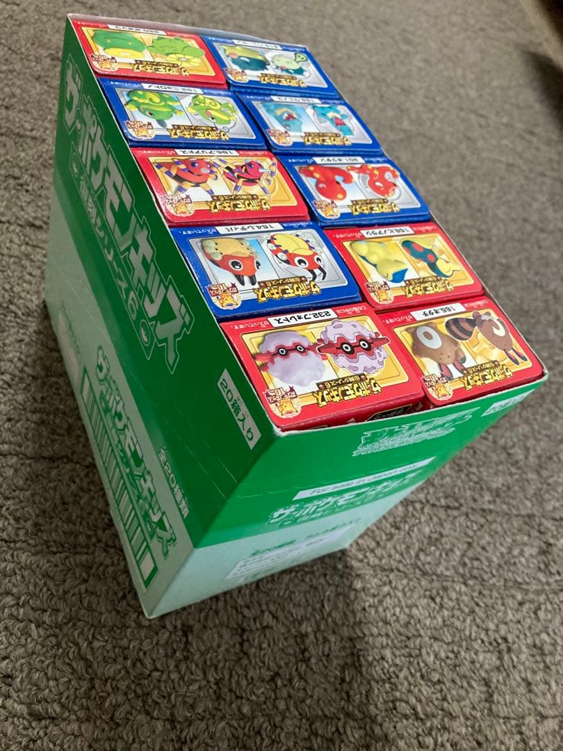 ポケモンキッズ 復刻シリーズ6　指人形 1ボックス 20種コンプリート