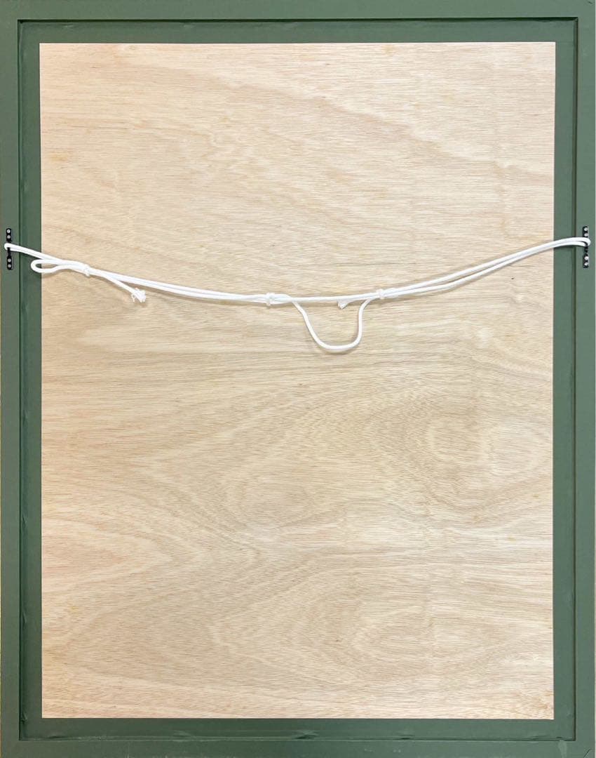 【辰野登恵子】リトグラフ作品 1989年 限定65部 サイン入 額装済 現代美術