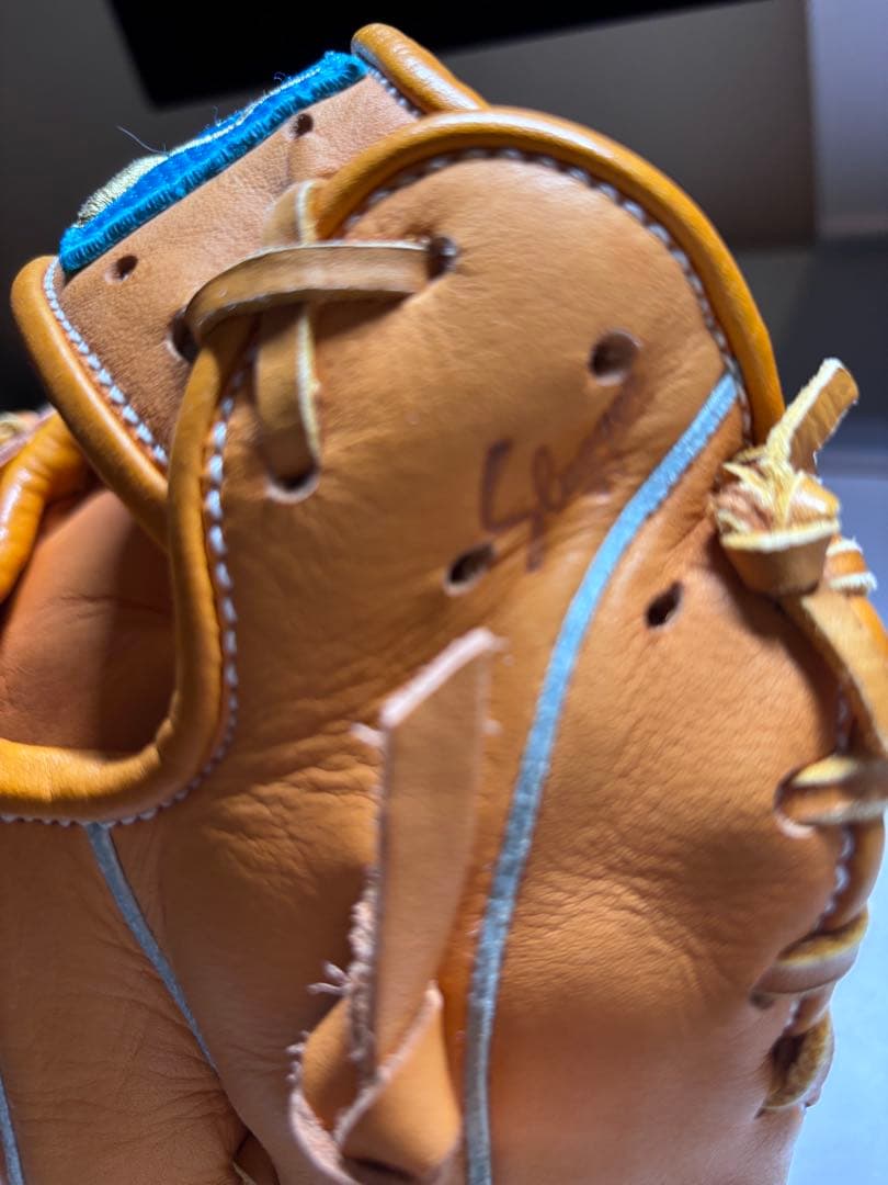 新品未使用久保田スラッガー 軟式AR1 右投げ 東京支店型付け H3ラベル 袋付