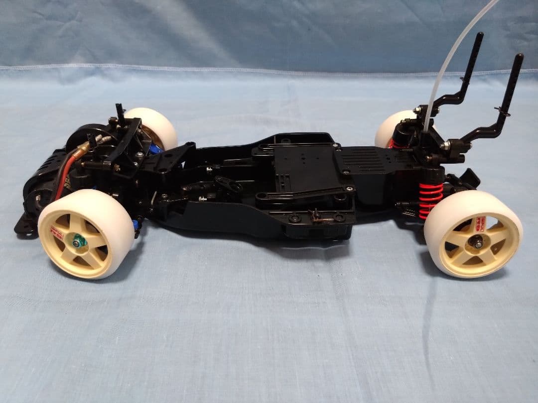 田宮 FF01シャーシ⑤とプロポセット