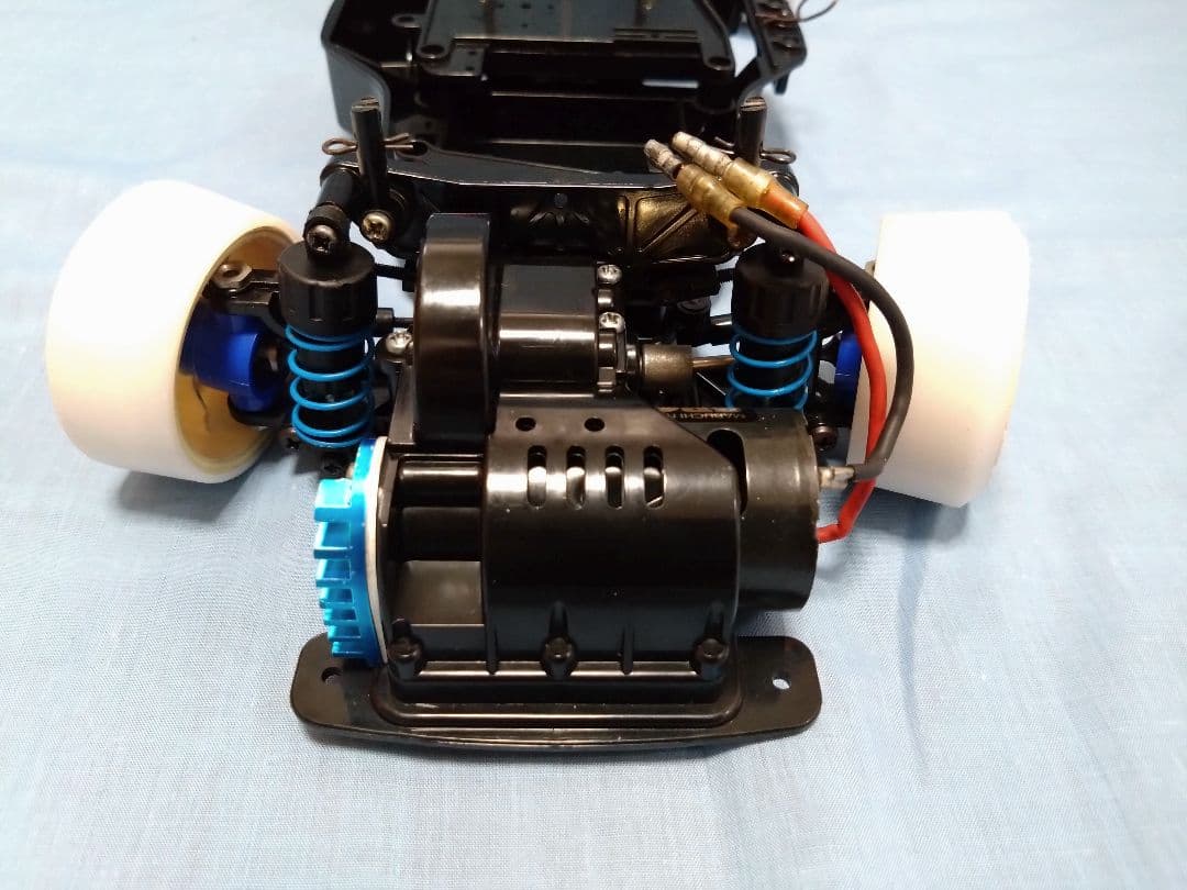 田宮 FF01シャーシ⑤とプロポセット