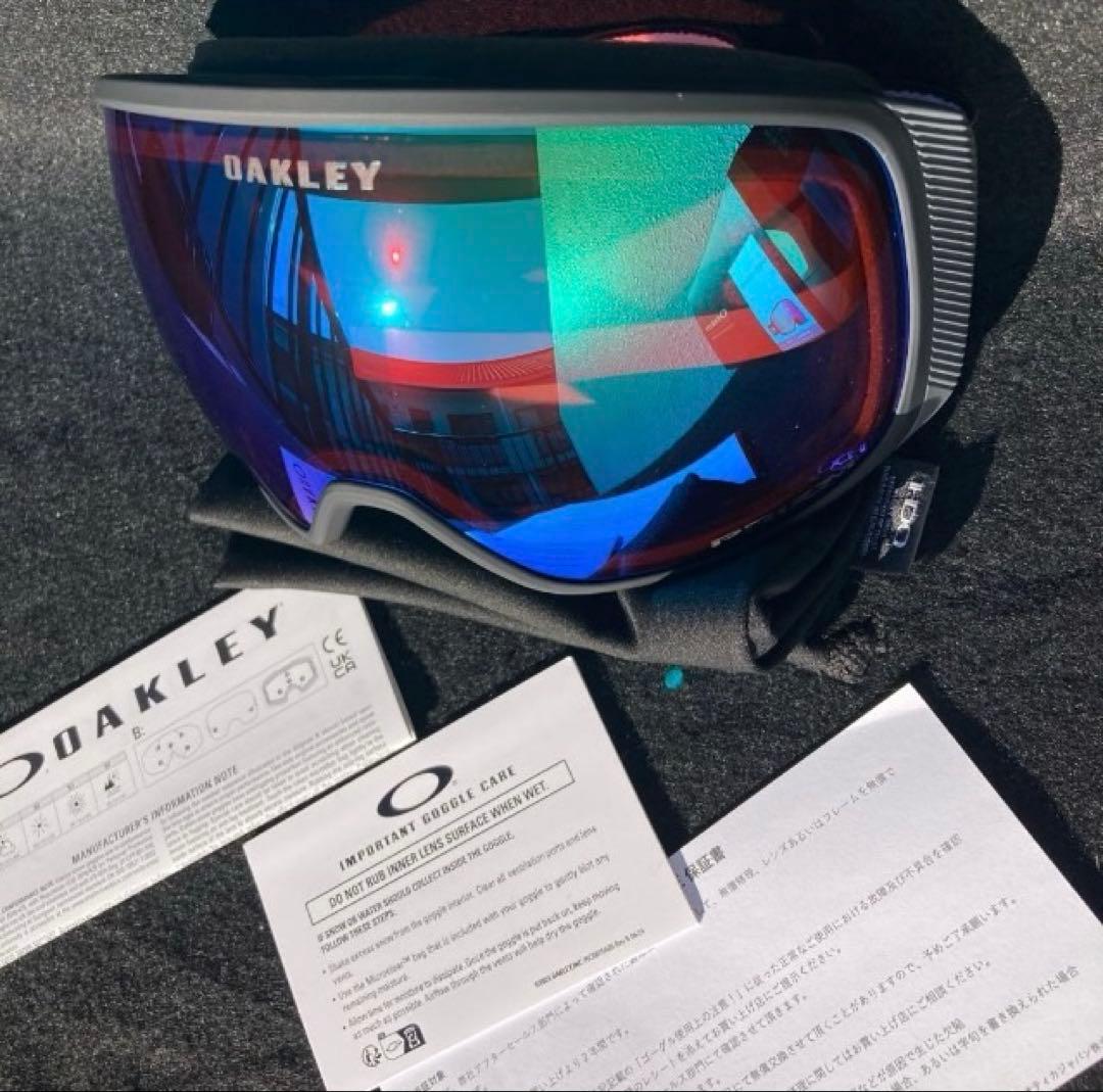 新品未使用❗️オークリースノーゴーグルフライトトラッカーL