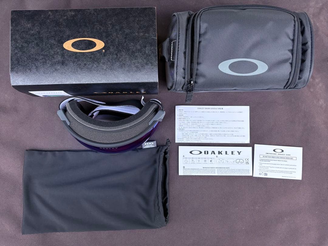 新品未使用❗️オークリースノーゴーグルフライトトラッカーL