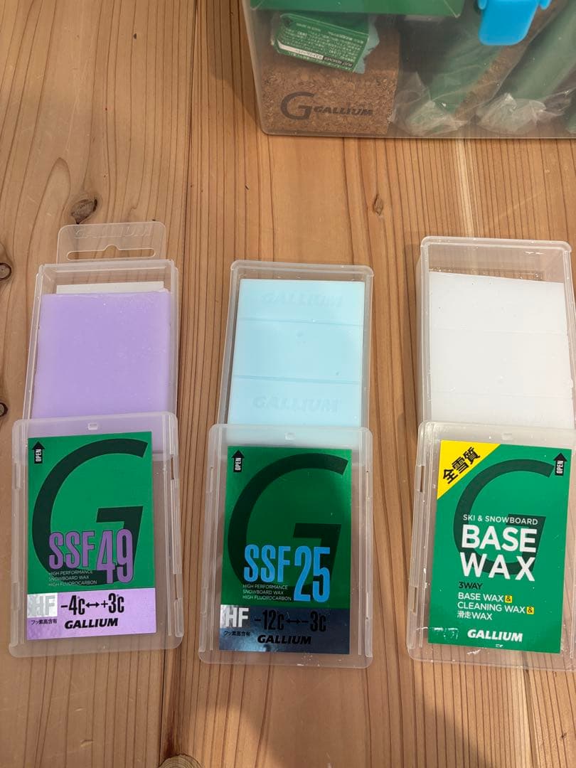 GALLIUM スノーボードワックスセット ワクシングペーパー ワックス
