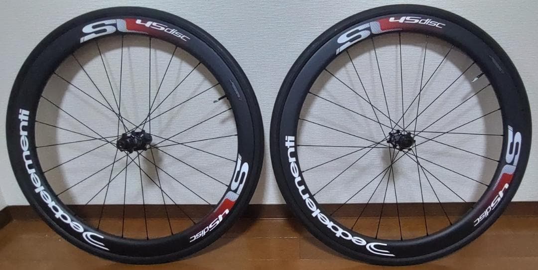 デダ Elementi SL45 カーボンホイール DB チューブラー タイヤ付