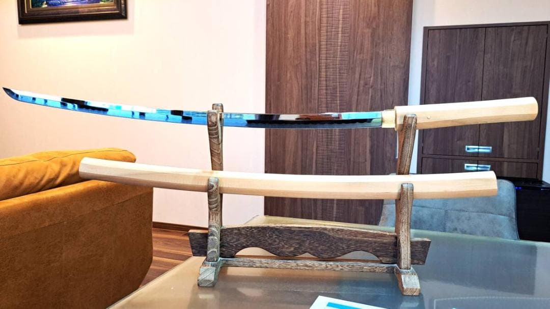 模造刀 白鞘 日本刀 レプリカ 全長約100㎝