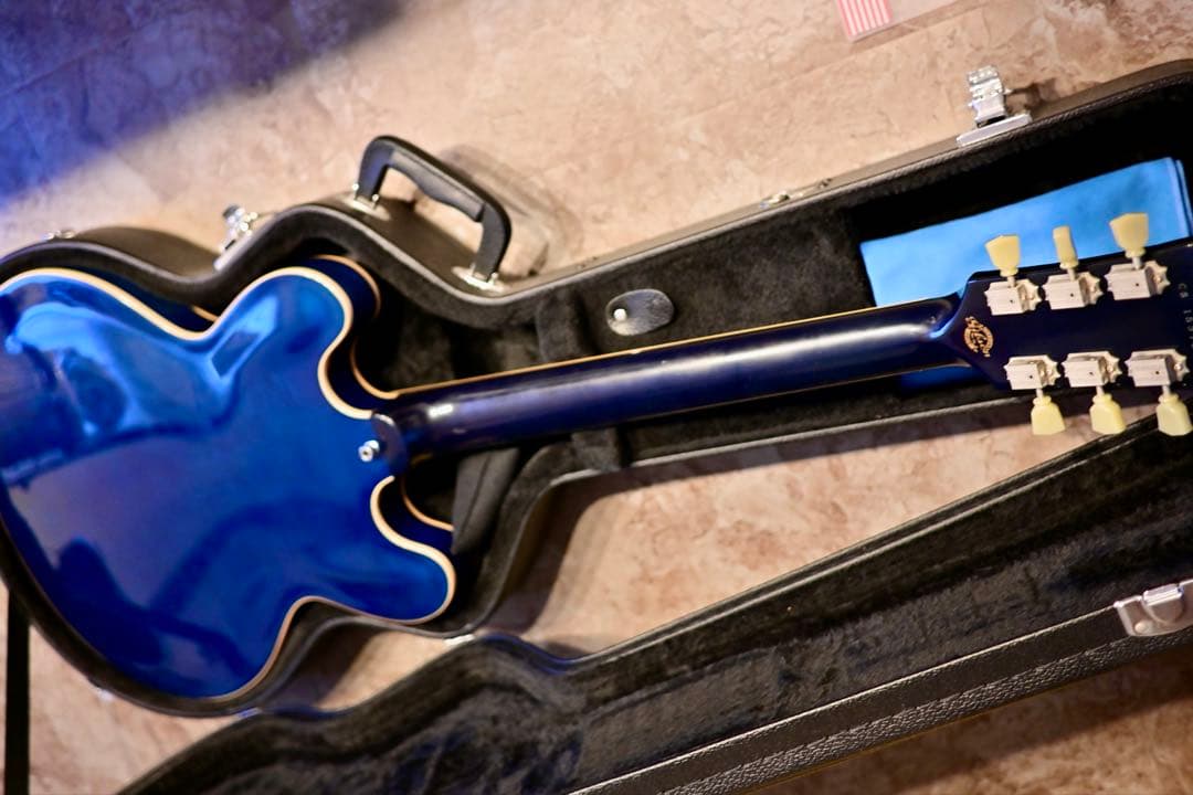 最終Gibson ES-330L Beale Street Blue ミスチル