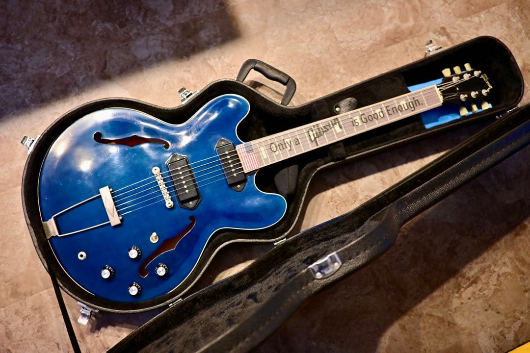 最終Gibson ES-330L Beale Street Blue ミスチル