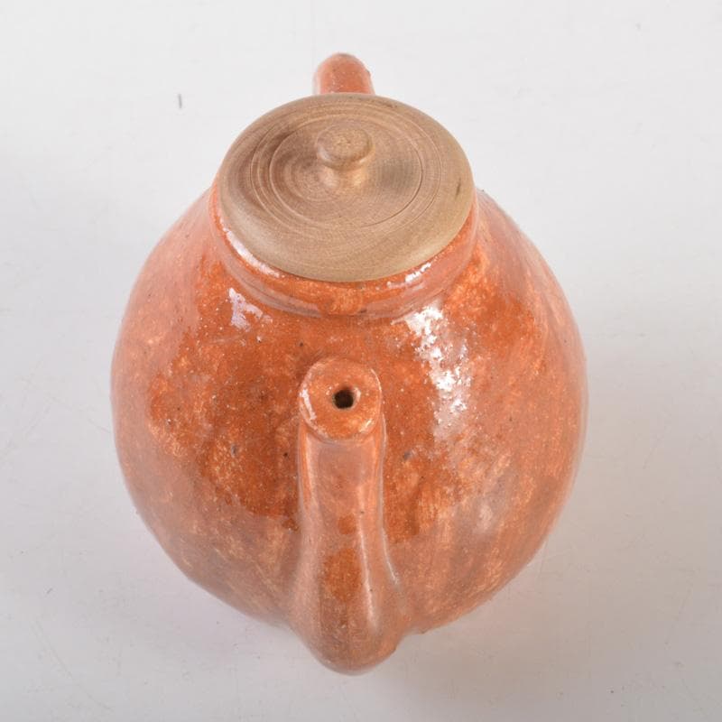 茶道具　赤楽　水滴　水注　在銘　共箱　V　6395