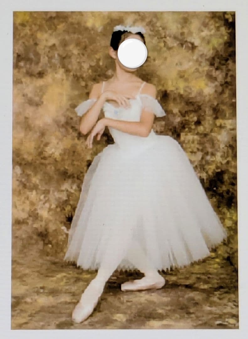 バレエ衣裳/白·妖精　頭飾り付き ジュニア6着+大人1着セット