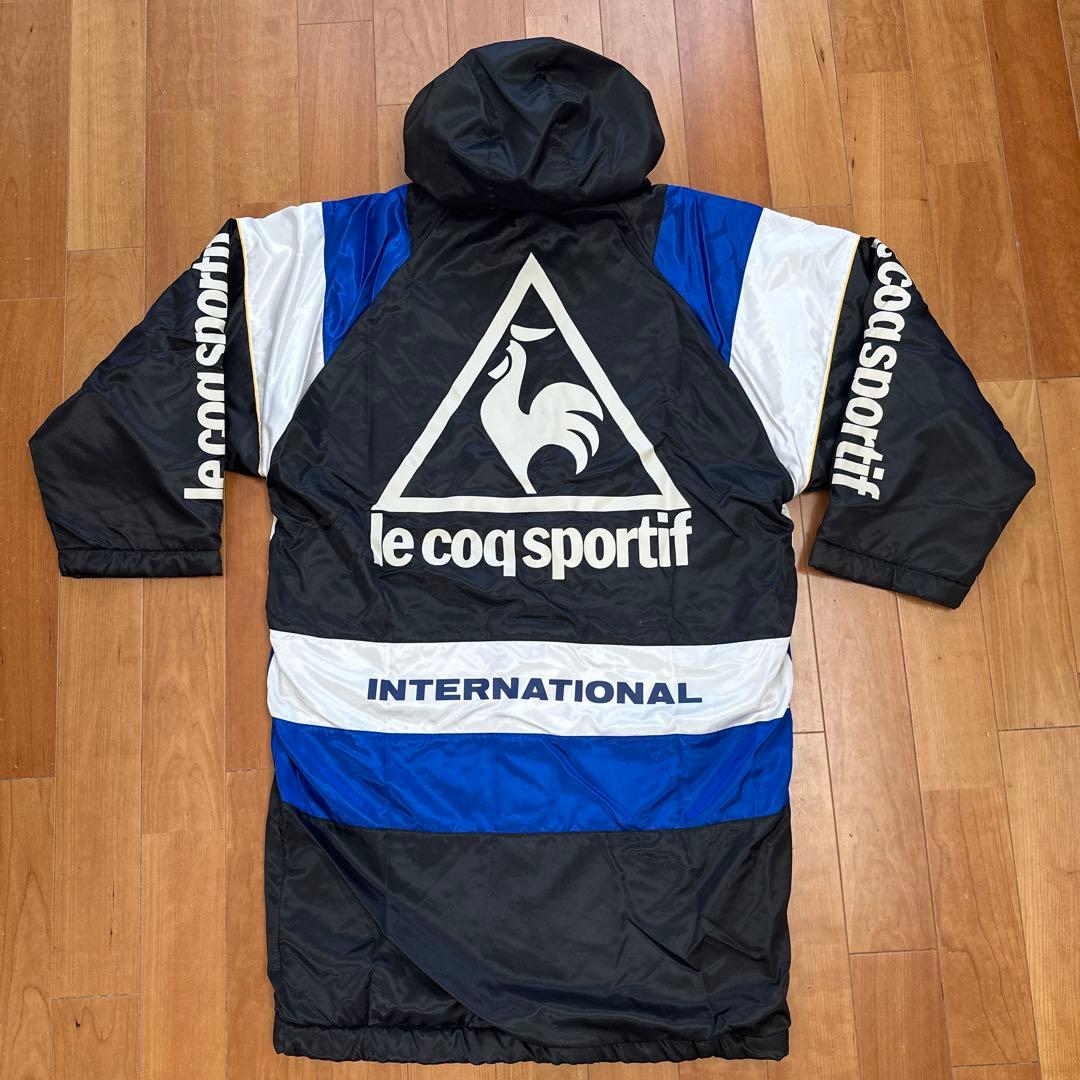 【ビンテージ感あり】le coq sportif ベンチコート M-Lサイズ