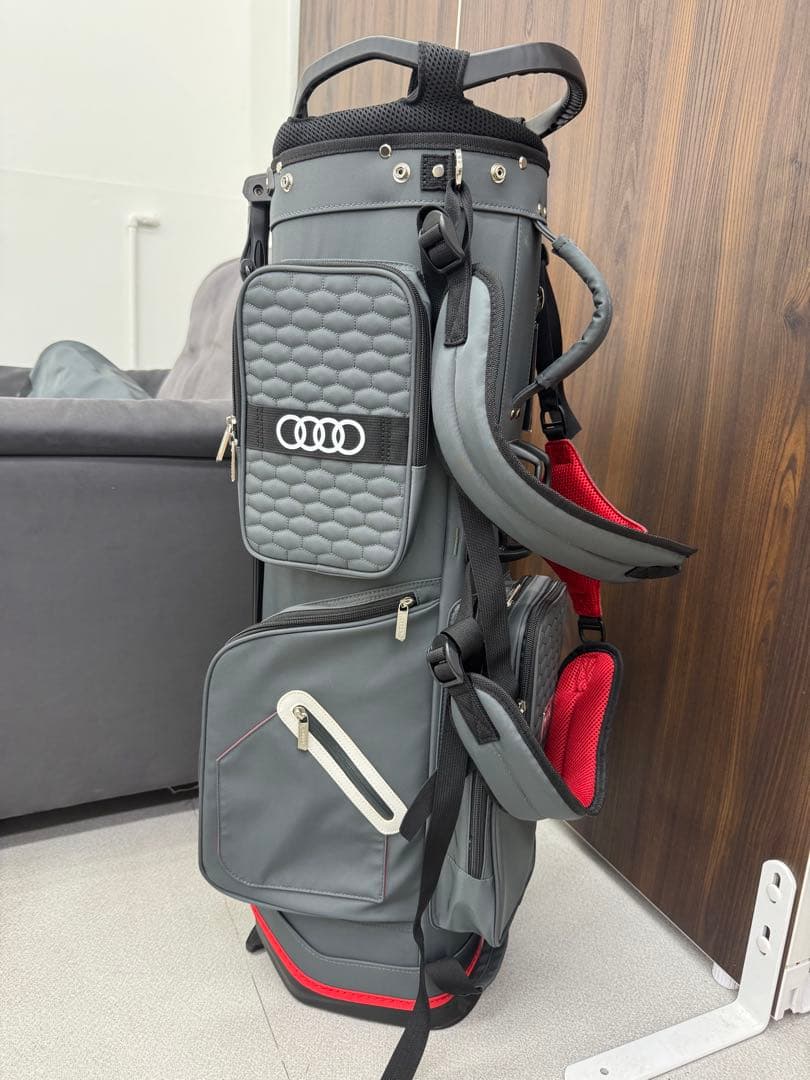Audi ゴルフバッグ・キャディバッグ グレー
