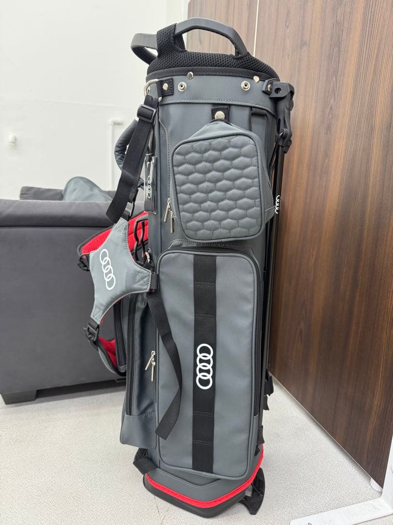 Audi ゴルフバッグ・キャディバッグ グレー