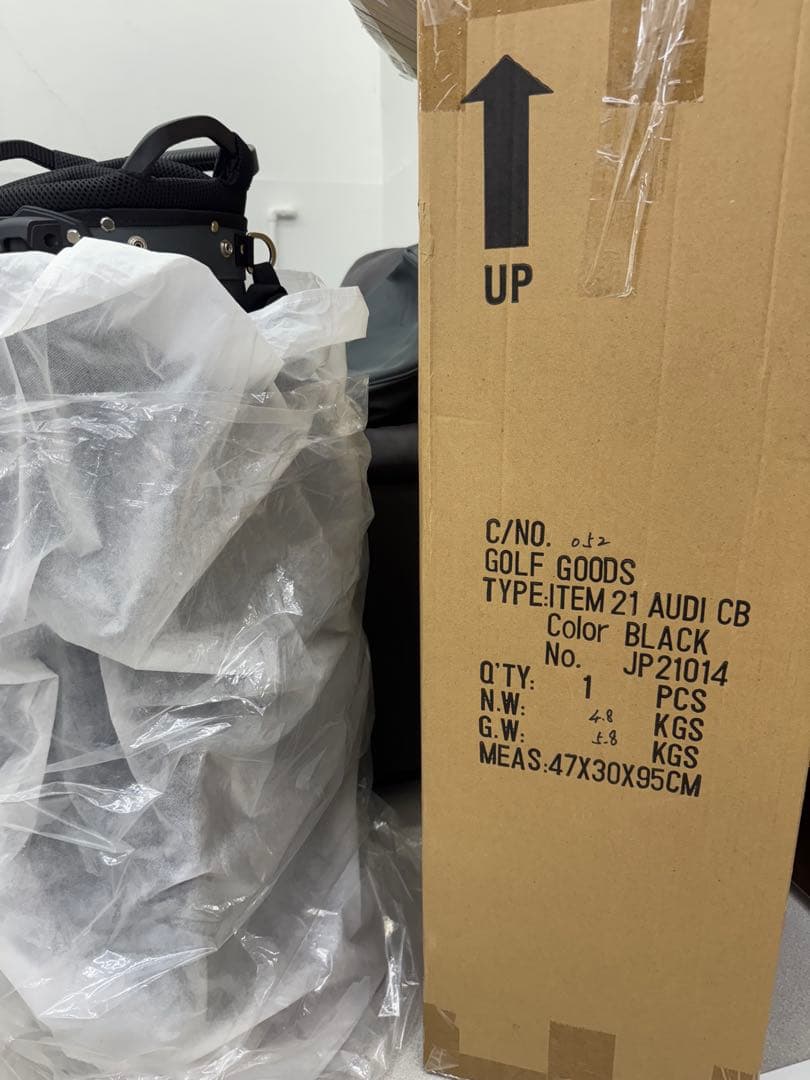 Audi ゴルフバッグ・キャディバッグ グレー