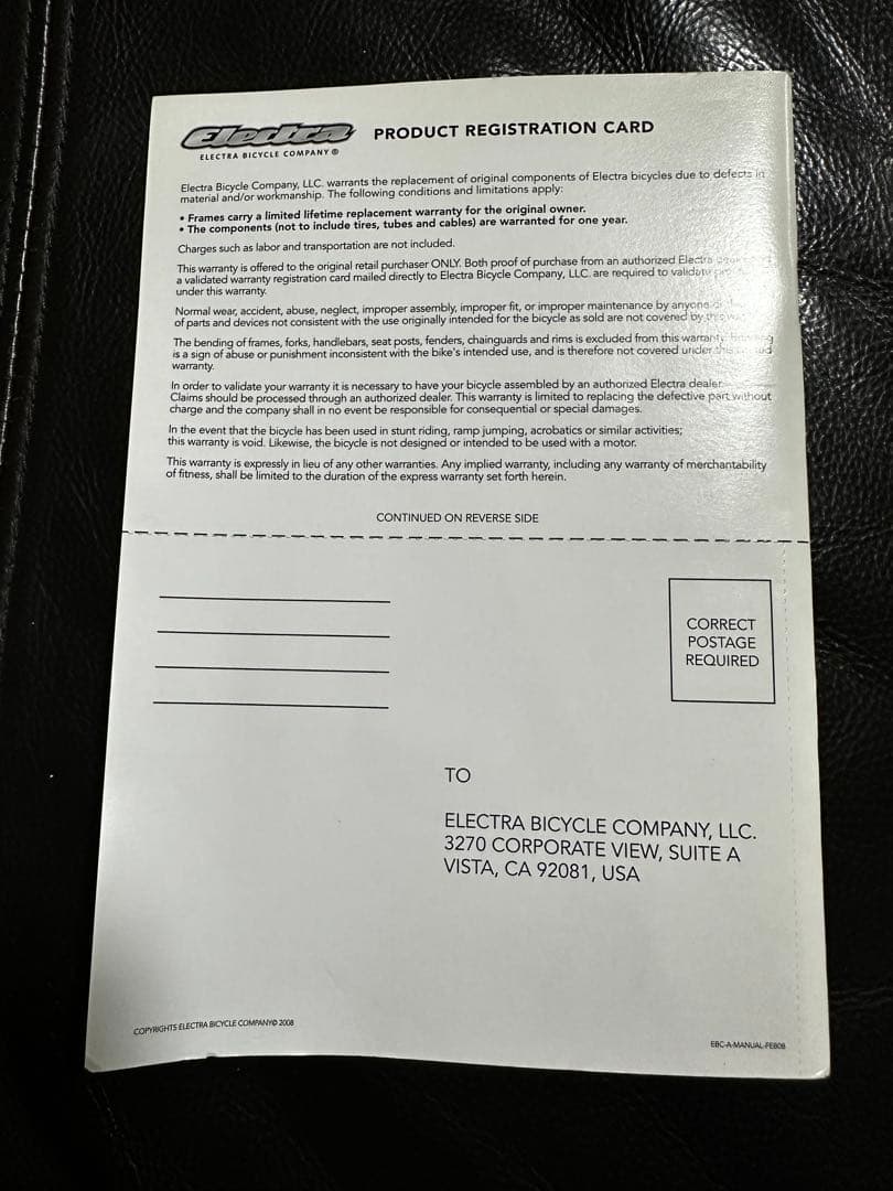 お値下げ中【ジャンク品】ELECTRA エレクトラ　ビーチクルザー　26