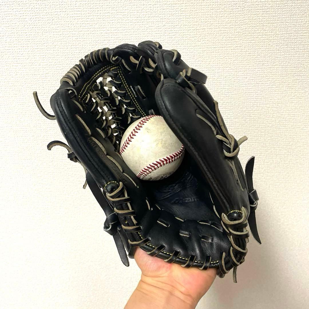 363 ミズノ ビクトリーステージ 即戦力 美品 軟式 内野手用グローブ