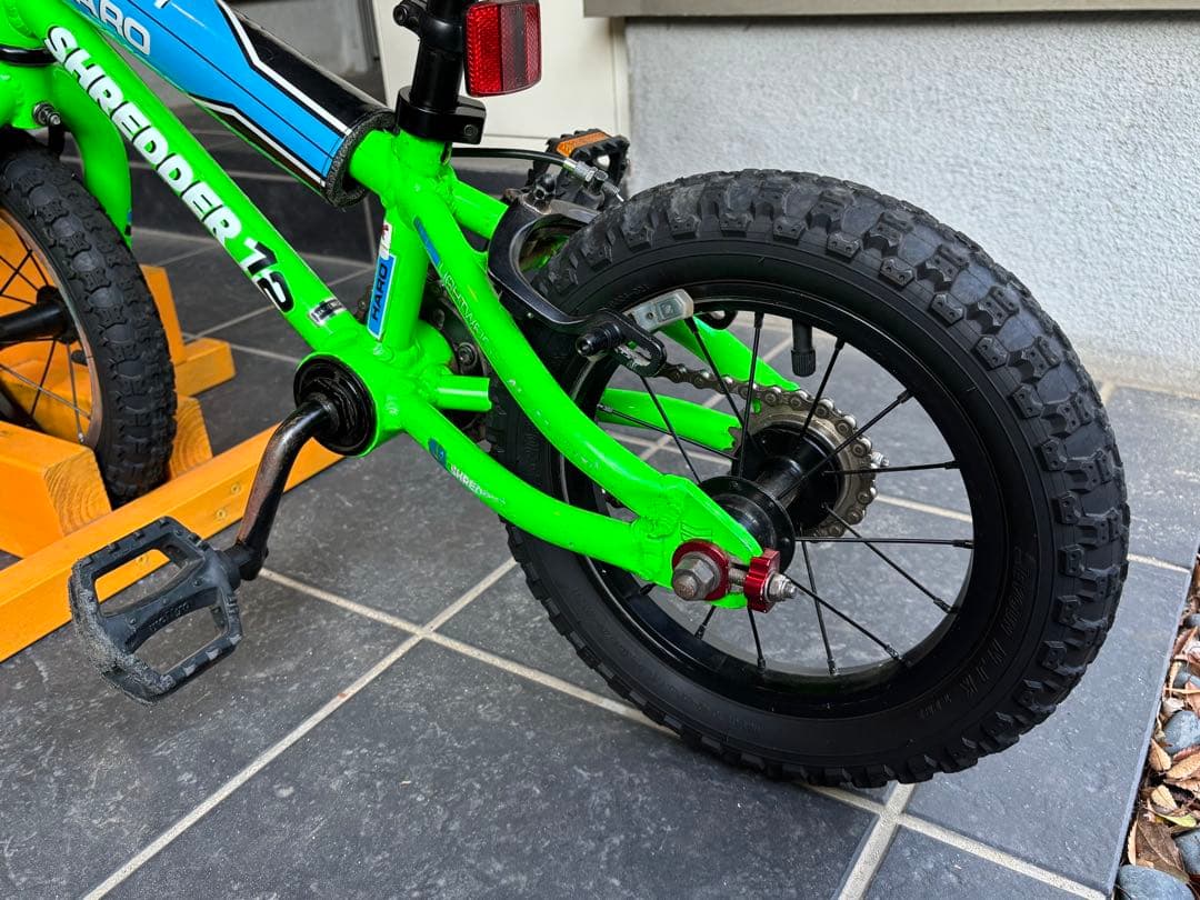 HARO SHREDDER-12 ギヤ比変更などカスタム総額5万円超