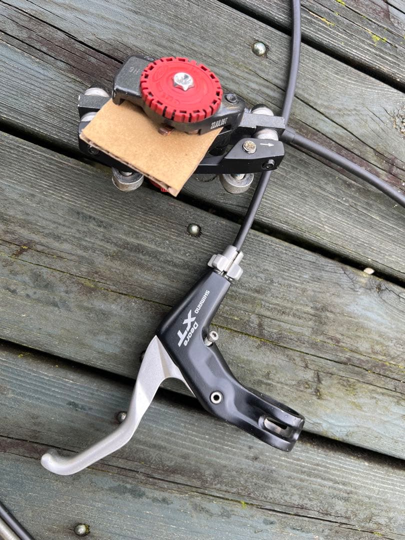 Shimano XT ディオーレブレーキレバー ・スラム機械式ディスクブレーキ