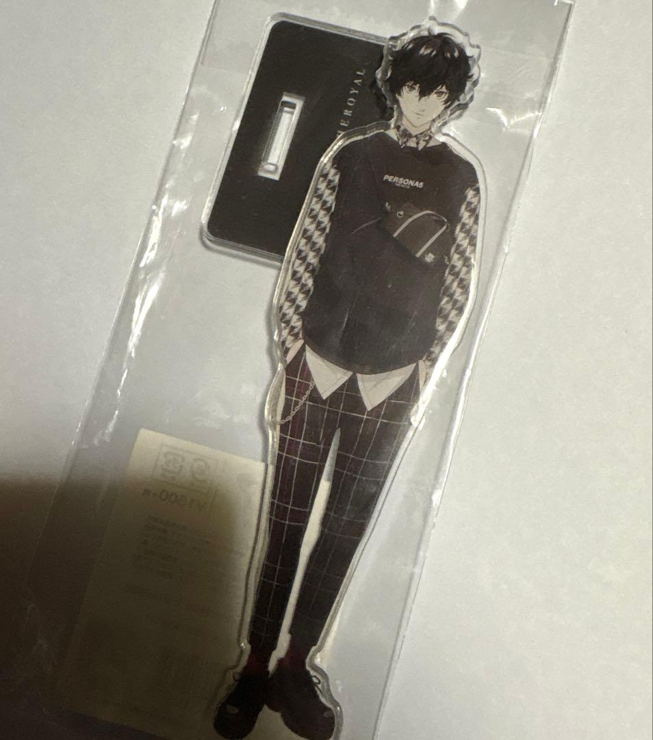 ペルソナ5 ザ・ロイヤル R4Gコラボ 缶バッジ アクリルスタンド