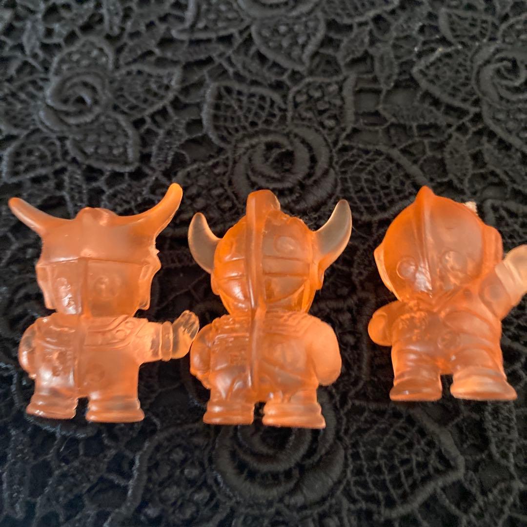 当時モノ　SDウルトラマン倶楽部　消しゴムウルトラマン＆セブンクリア消しゴム