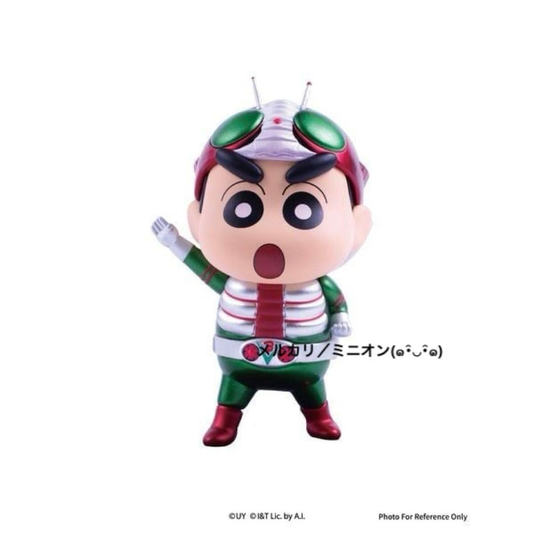 クレヨンしんちゃん 仮面ライダー フィギュア Vol.2 6種セット新品未開封