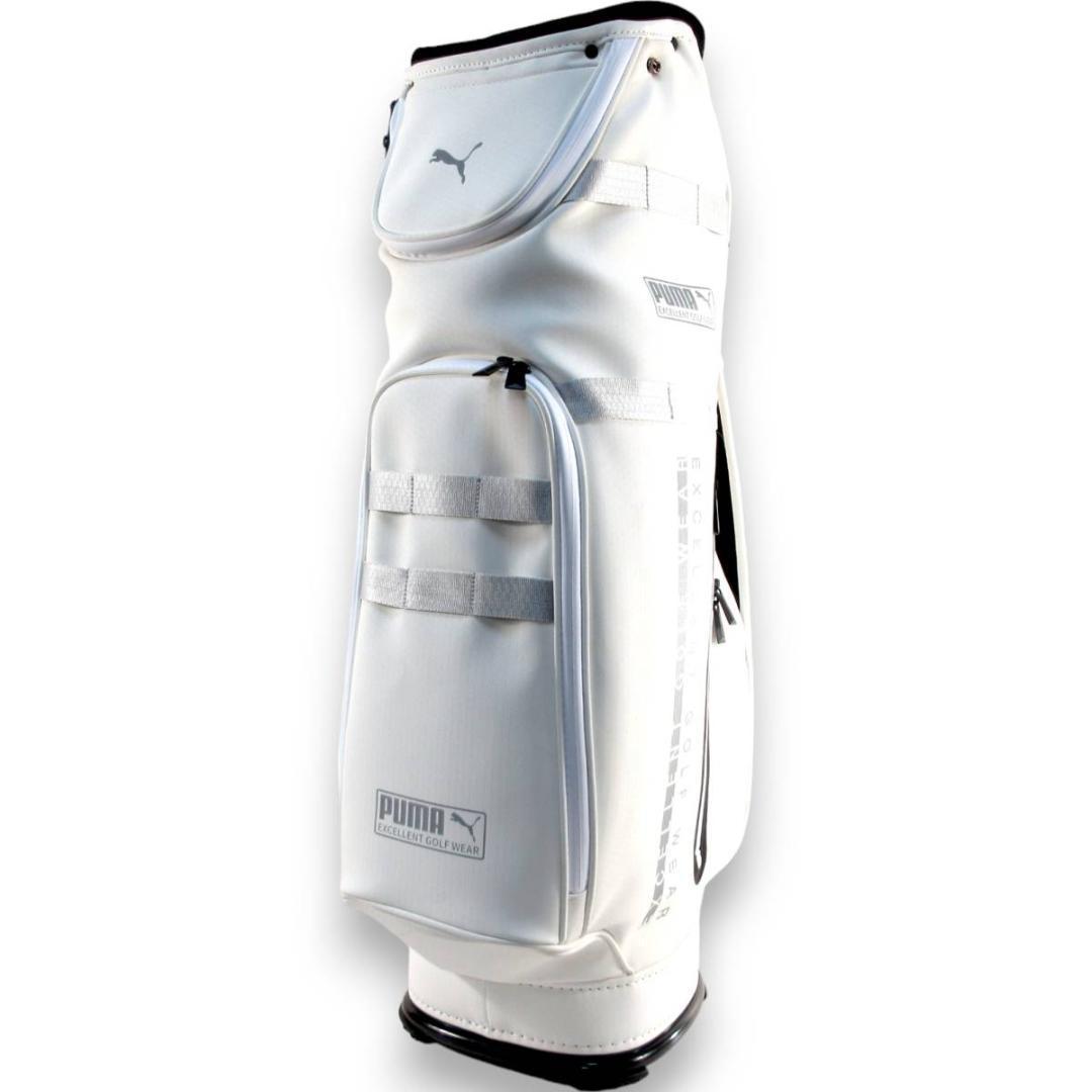PUMA GOLF エクセレント EGW キャディバッグ 867943 白