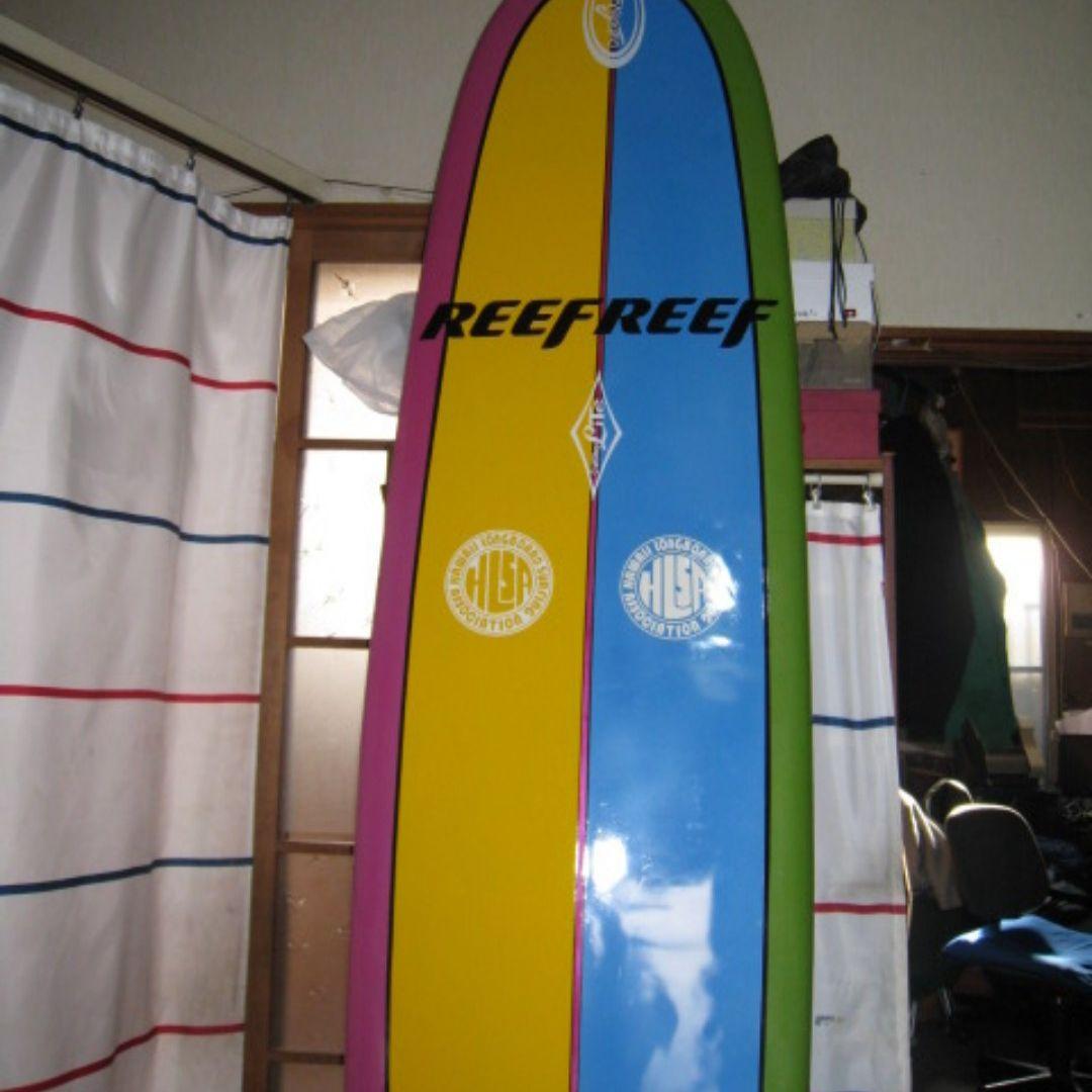 モーメンツサーフボード修理済