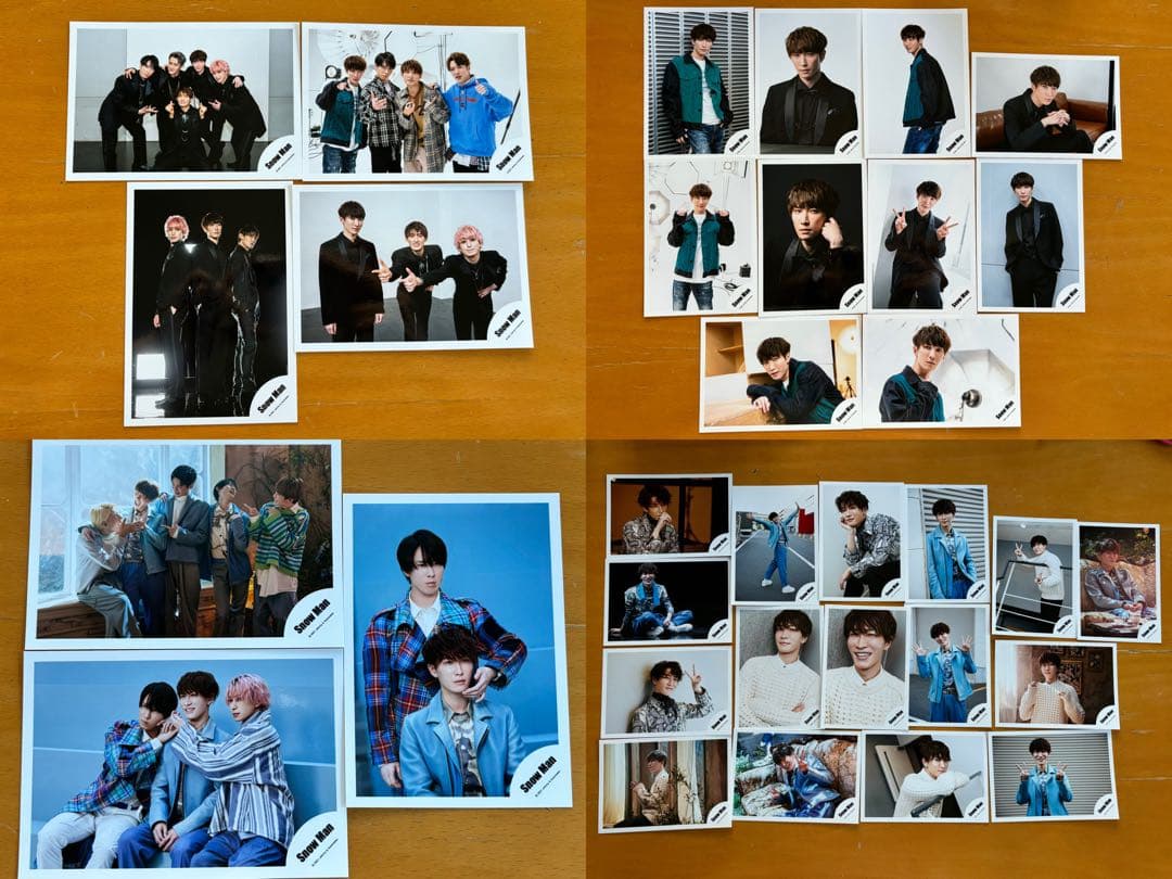 Man 渡辺翔太 公式写真 190枚セット まとめ売り