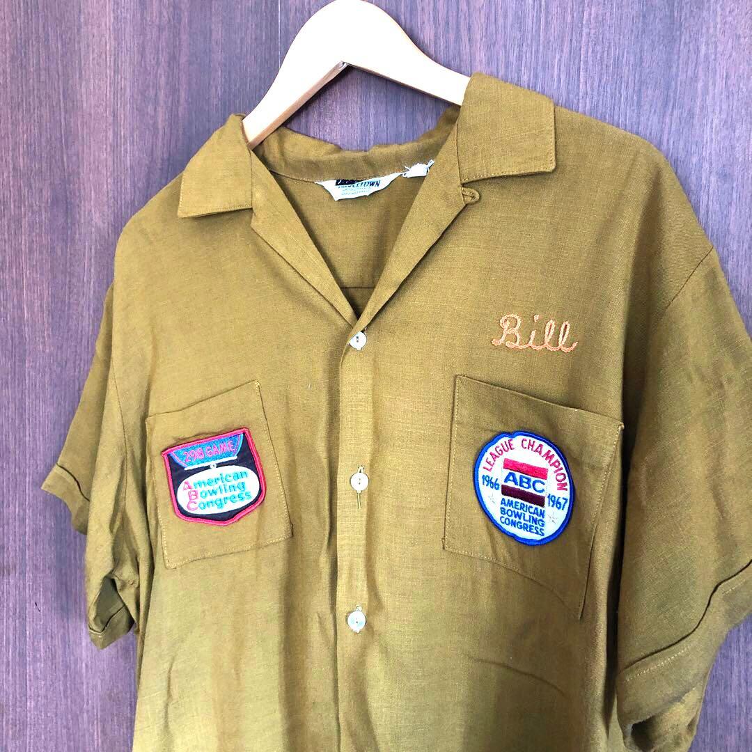 ウェア・シャツ 60's ANGELTOWN All Rayon Bowling Shirt