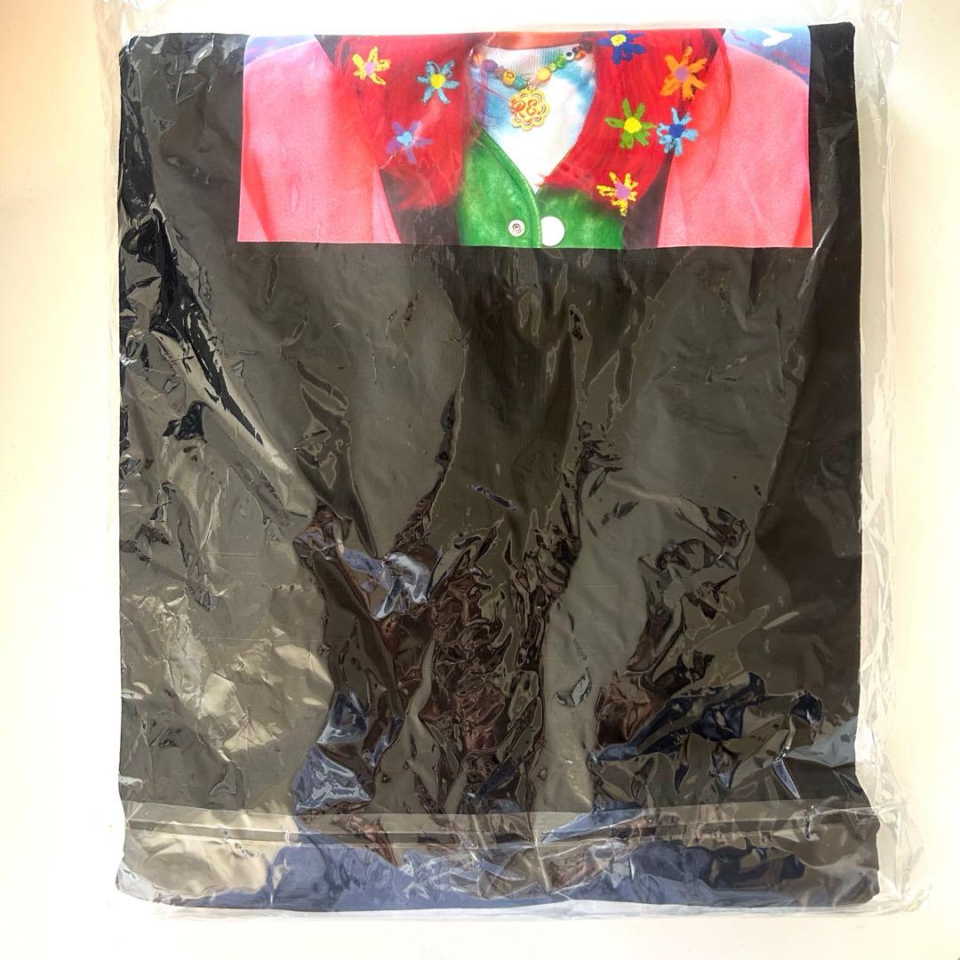 【新品未使用】仲里依紗 RE. グッドラックロングTシャツ BLACK