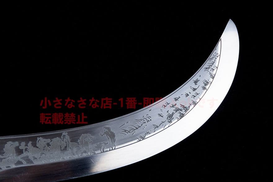 武具　刀装具　日本刀　模造刀   居合刀 鳴馬蒙古刀