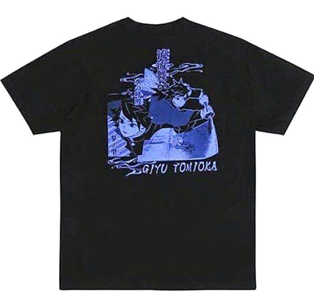 ジャンプショップ限定 鬼滅の刃 冨岡義勇 流流舞い てちてちTシャツ Lサイズ