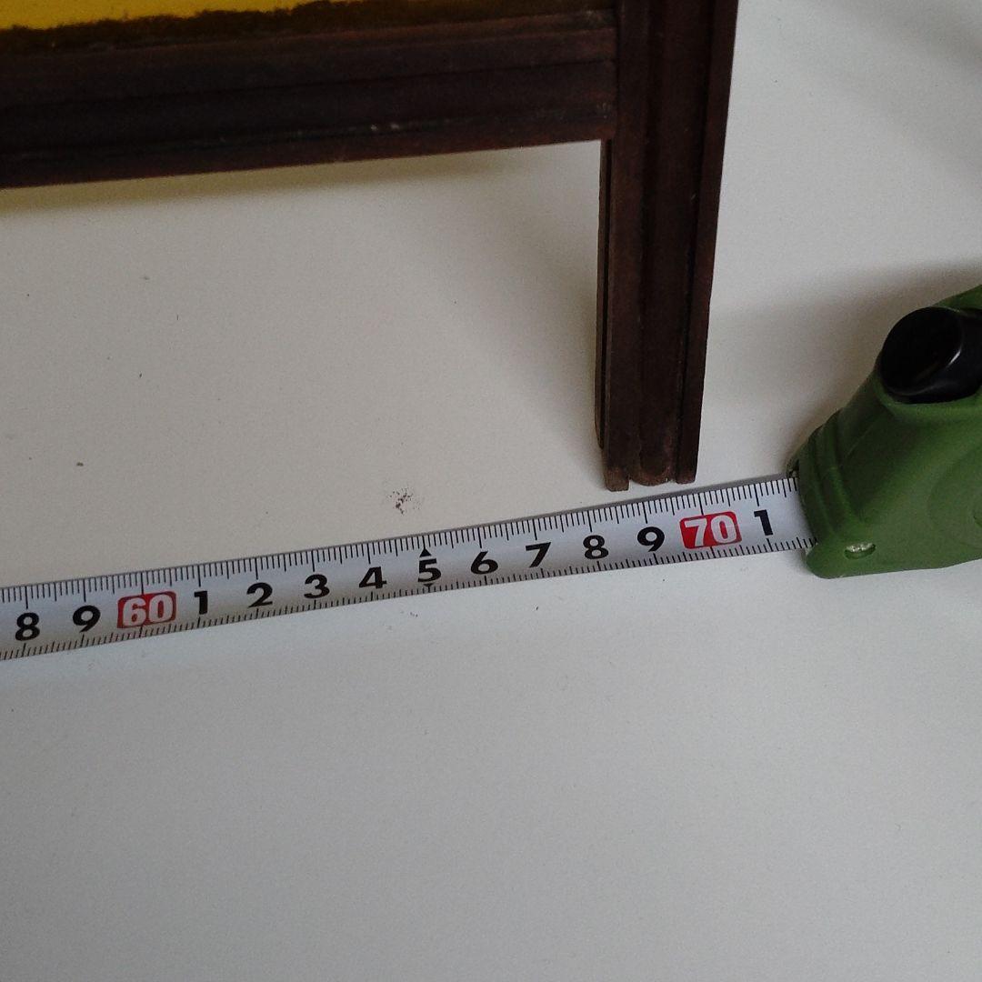 アンティーク　フランス　手描きのガラス　オブジェ