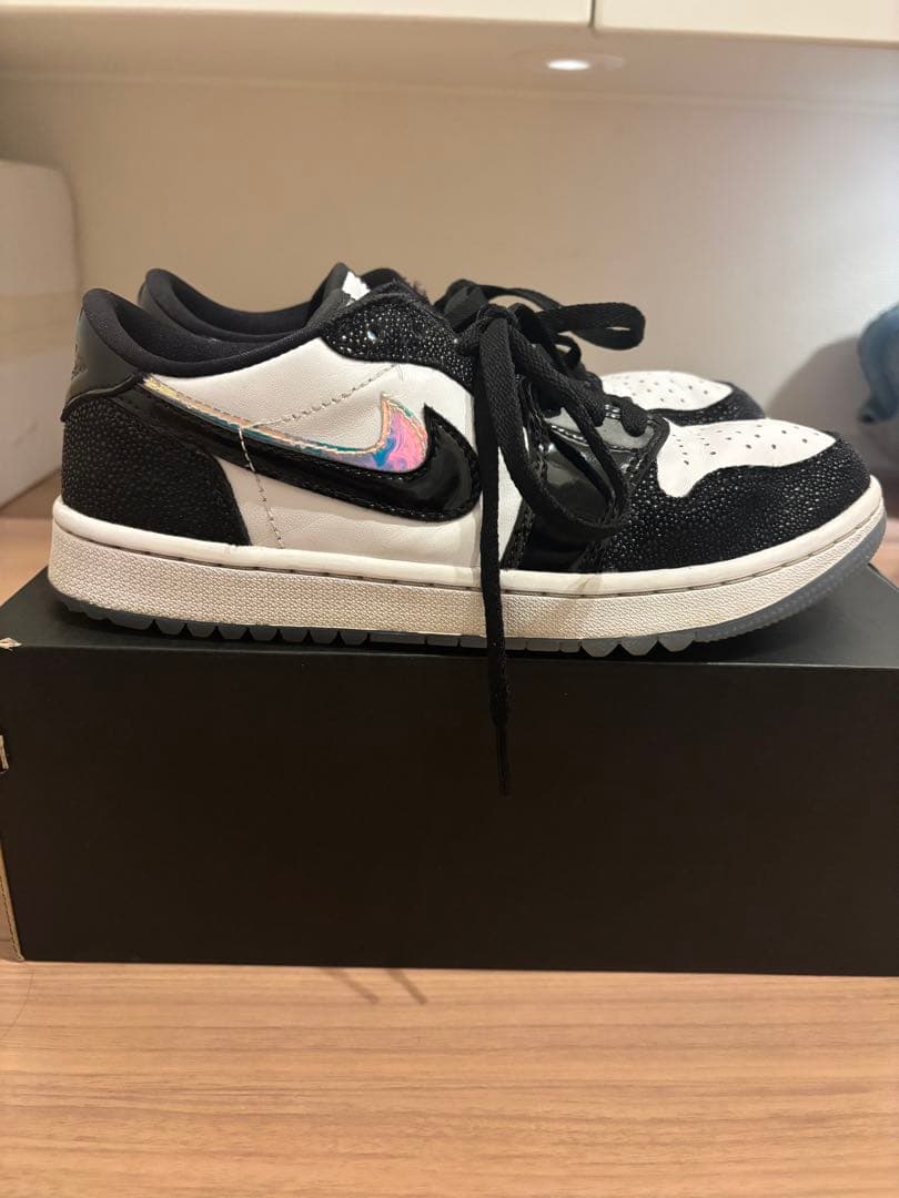 ナイキ エアジョーダン1ロー ゴルフ NRG 24.5cm ゴルフシューズ