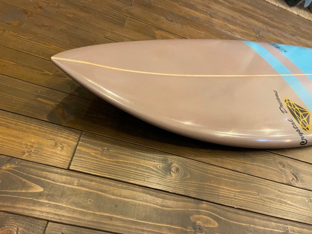 中古　CRYSTAL DREAMS 5'7 1/2 シングルフィン