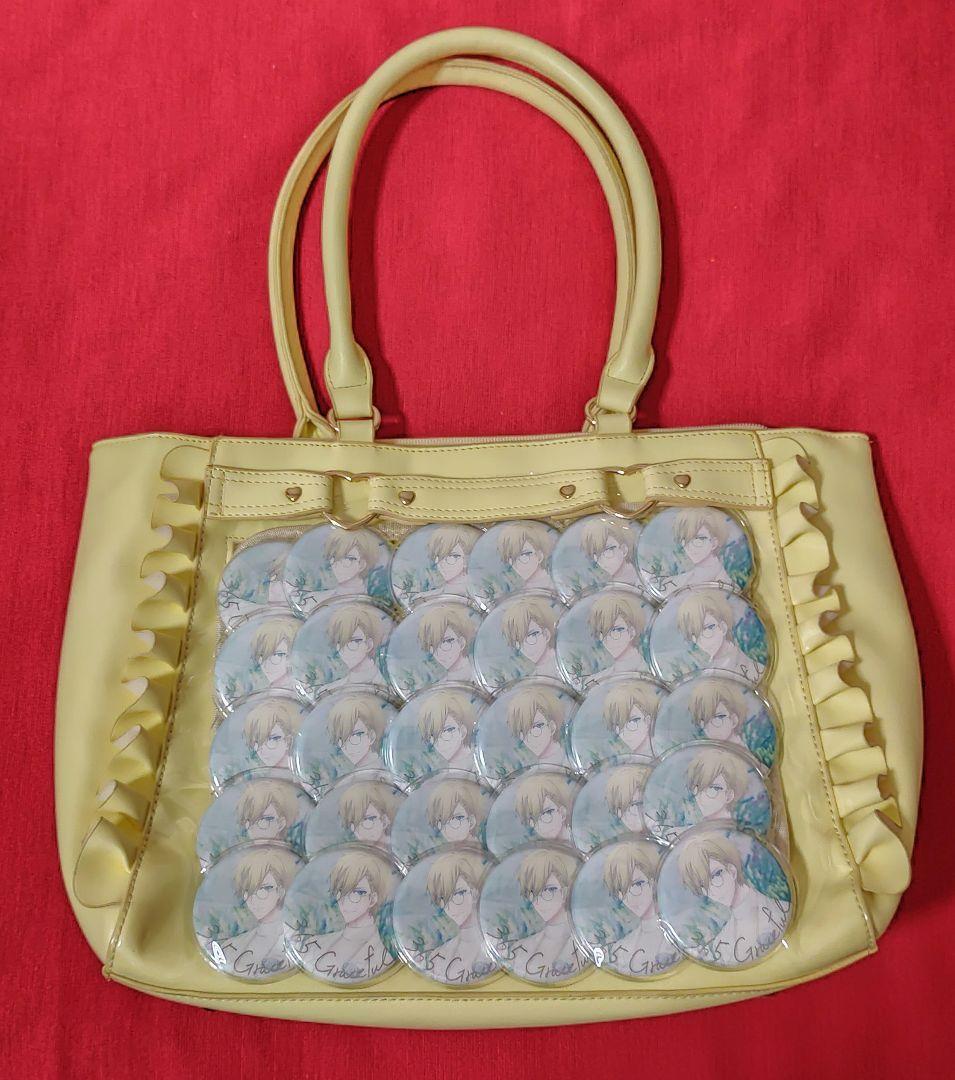 六弥ナギ★DHC★アイドリッシュセブン 缶バッジ30個 痛バッグセット アイナナ